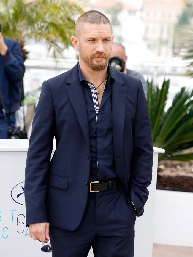 第68回カンヌ国際映画祭　20150514／The 68th Annual Cannes Film Festival／トム・ハーディ　Tom Hardy