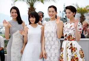 『海街diary』カンヌ映画祭　記者会見の様子