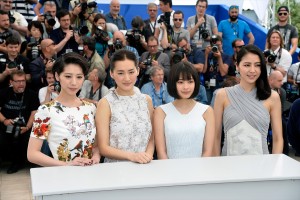 『海街diary』カンヌ映画祭　記者会見の様子