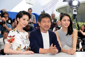 『海街diary』カンヌ映画祭　記者会見の様子