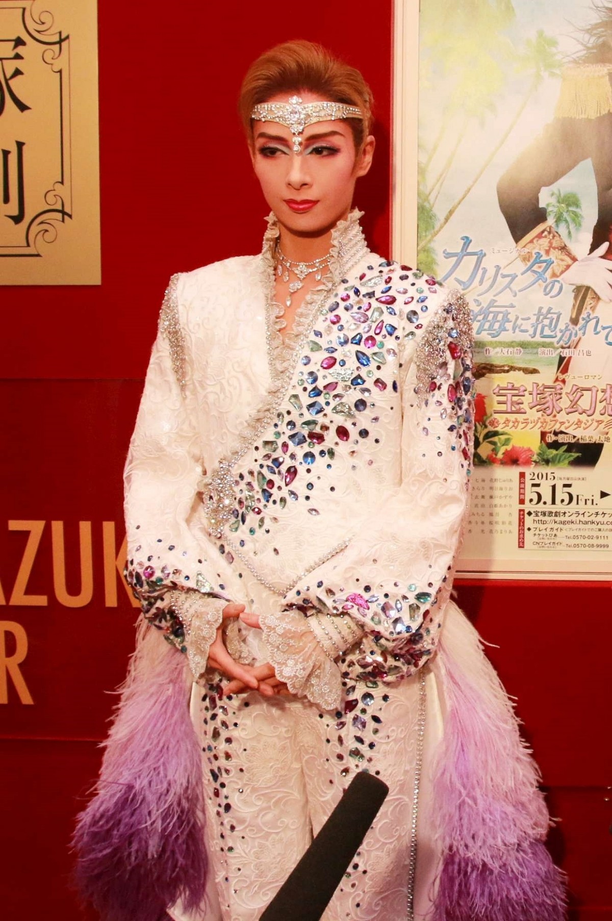 花組トップスター・明日海りお「生の気持ちを見せたい」大石静脚本舞台に意気込み