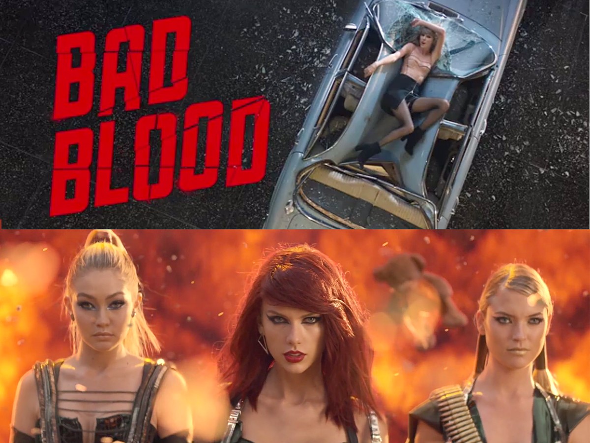 テイラー・スウィフト『BAD BLOOD』MV解禁！ ハードボイルドなアクションシーンも
