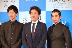 映画『日本のいちばん長い日』完成報告会見の様子