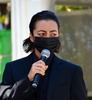 『新宿スワン』PRイベントに登場したざわちん