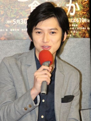 本郷奏多、『ちゃんぽん食べたか』試写会にて