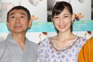 山崎一、マイコ、舞台『ブルームーン』にて