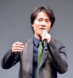 連続ドラマW『予告犯‐THE PAIN‐』完成披露試写会に登場した桐谷健太