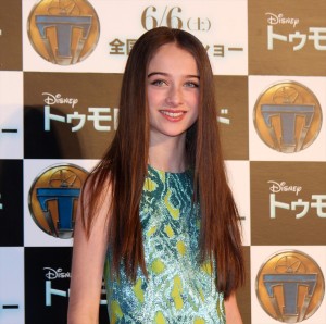 『トゥモローランド』ジャパンプレミアに登場したラフィー・キャシディ