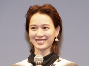 連続ドラマW『予告犯‐THE PAIN‐』完成披露試写会に登場した戸田恵梨香