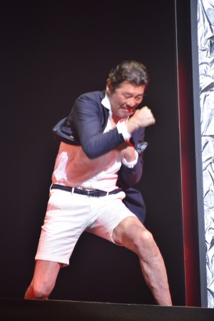 赤井英和、ライザップ ボディメイクグランプリ 2015にて