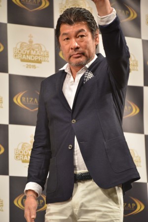 赤井英和、ライザップ ボディメイクグランプリ 2015にて