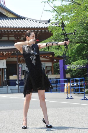 米倉涼子、『アベンジャーズ／エイジ・オブ・ウルトロン』大ヒット祈願イベントにて