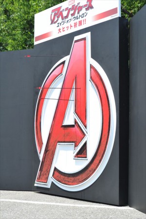 『アベンジャーズ／エイジ・オブ・ウルトロン』大ヒット祈願イベントの様子