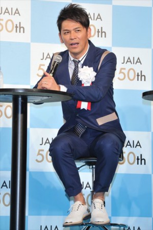 岡田圭右、JAIA設立50周年記念祝賀会にて
