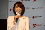 「羽生結弦と共にいのちと献血の大切さを考えるイベント」に出席した小林麻耶アナウンサー