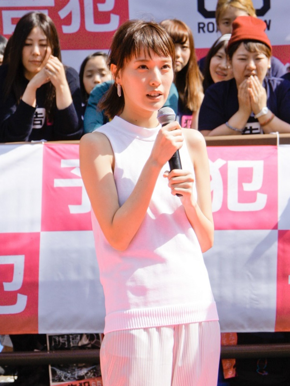 『予告犯』の“予告やん!”イベントに登場した戸田恵梨香