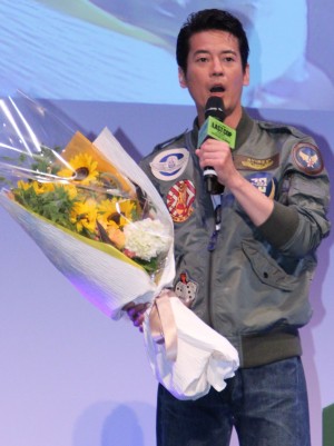 『THE LAST COP／ラストコップ』完成披露試写会に登場した唐沢寿明