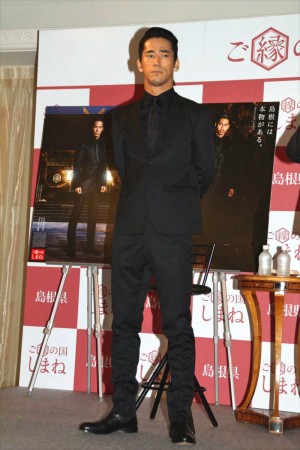 小林直己、『ご縁の国しまね』プロモーション発表会にて