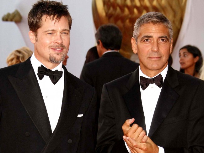 ブラッド・ピット、ジョージ・クルーニー、Brad Pitt、George Clooney