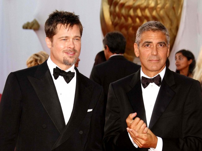 ブラッド・ピット、ジョージ・クルーニー、Brad Pitt、George Clooney
