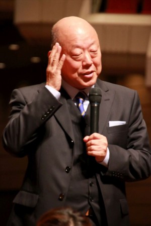 六平直政、『青い種子は太陽のなかにある』製作発表会見にて