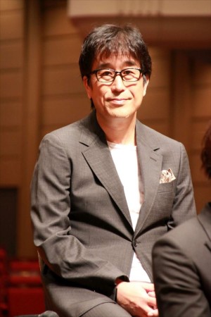 松任谷正隆、『青い種子は太陽のなかにある』製作発表会見の様子