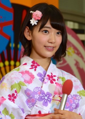 宮脇咲良、フジテレビ「お台場夢大陸」制作発表会にて