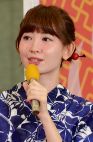 小嶋陽菜、フジテレビ「お台場夢大陸」制作発表会にて