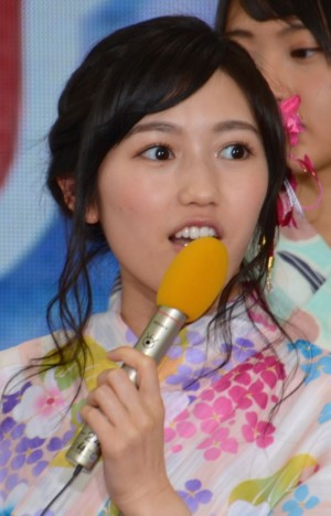 渡辺麻友、フジテレビ「お台場夢大陸」制作発表会にて