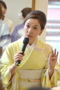 朝倉匠子、着物の魅力を語る「絶世のBeauty講座」開催