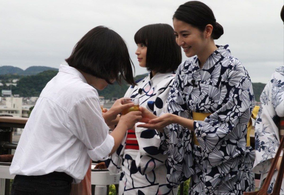 『海街diary』4姉妹、浴衣姿披露！ 長澤まさみ「お祭りに行きたい」
