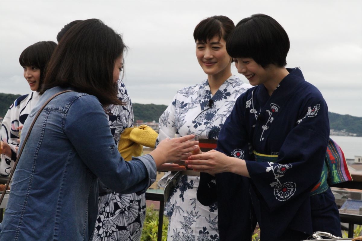 『海街diary』4姉妹、浴衣姿披露！ 長澤まさみ「お祭りに行きたい」