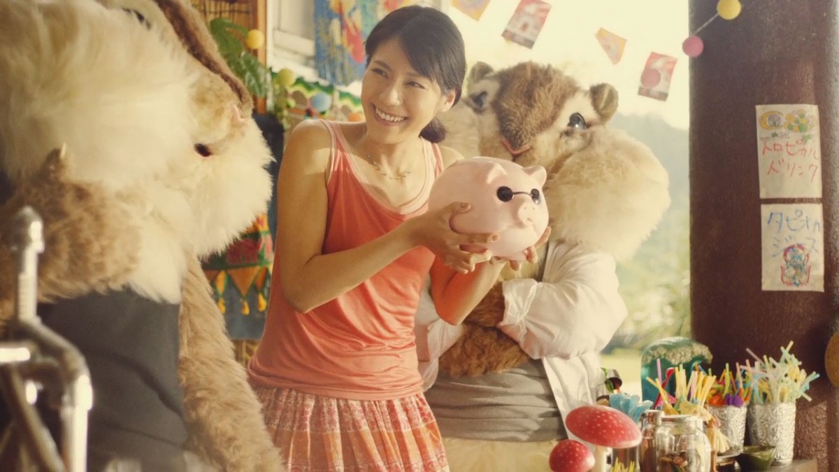 松下奈緒、リス2匹とひと夏の青春！ 甘酸っぱいドラマ仕立てのCM完成