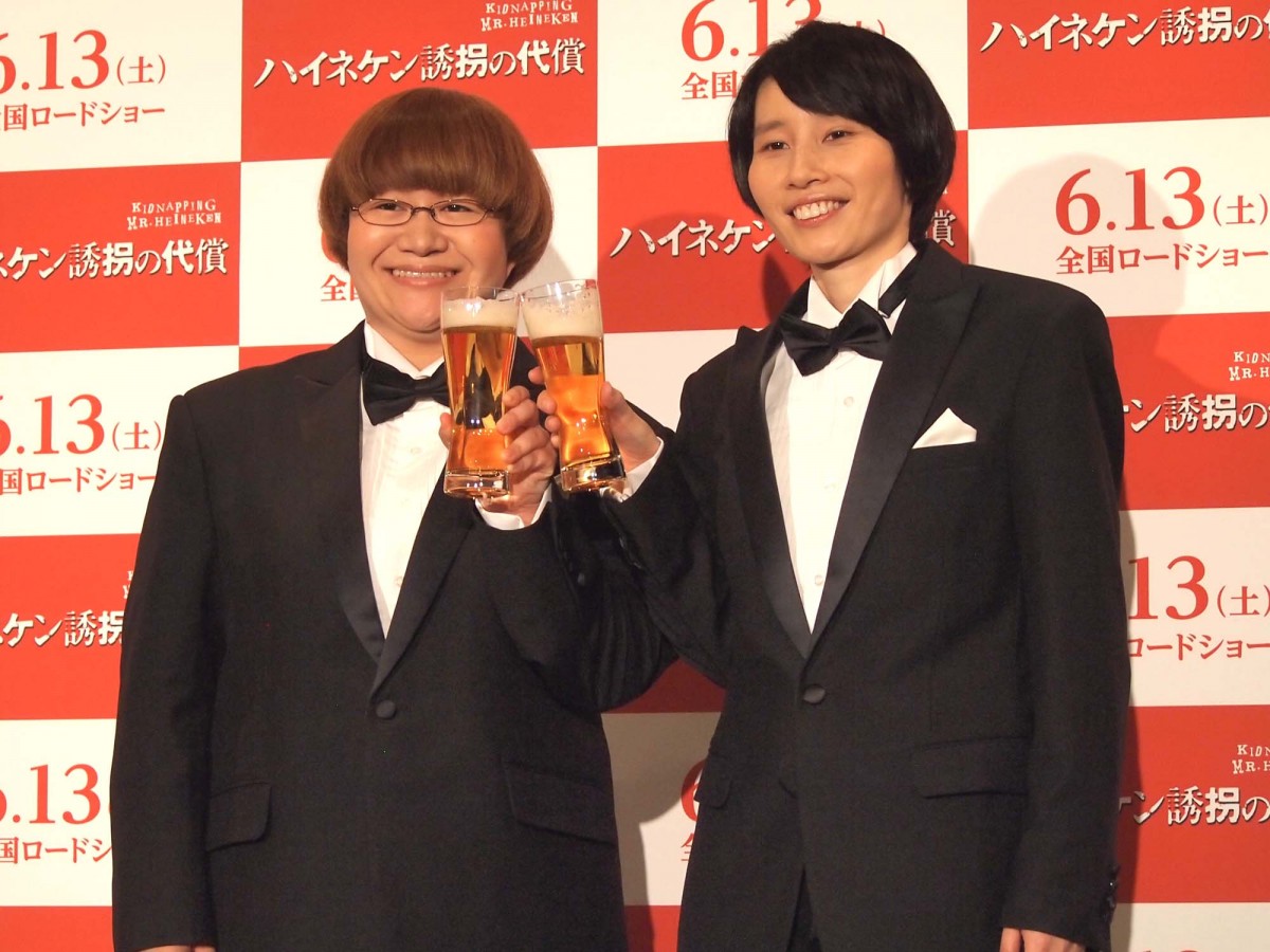 ハリセンボン箕輪はるか、白い前歯でにっこり「次は純白ウェディングドレスが着たい」