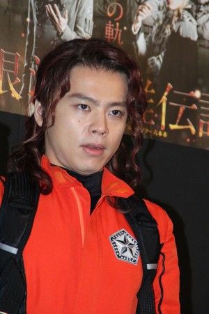 『銀河英雄伝説 星々の軌跡』囲み取材に出席した中川晃教