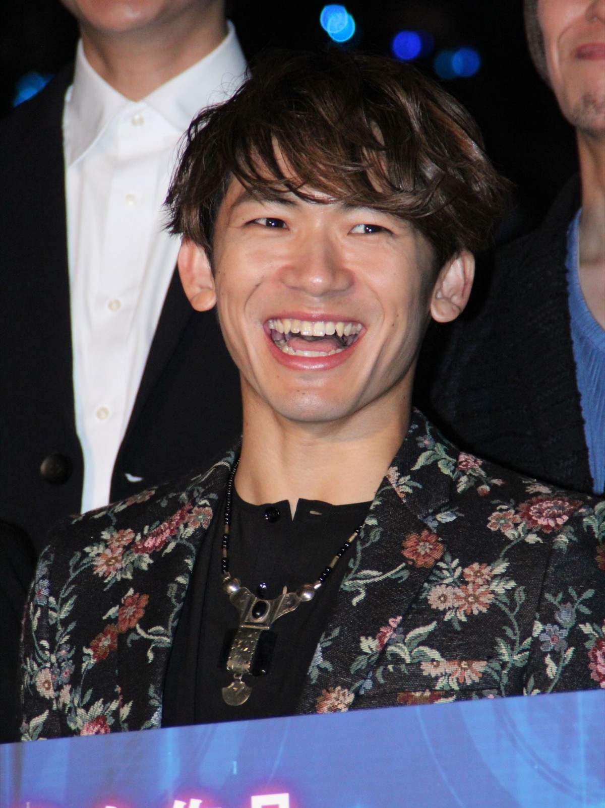 『攻殻機動隊 新劇場版』完成披露上映会・舞台挨拶に登場したNAOTO(EXILE/三代目J Soul Brothers)