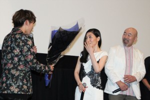 『攻殻機動隊 新劇場版』完成披露上映会・舞台挨拶の様子