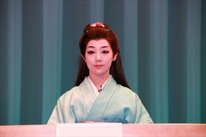 咲妃みゆ 、雪組公演『星逢一夜』『La Esmeralda』制作発表会にて