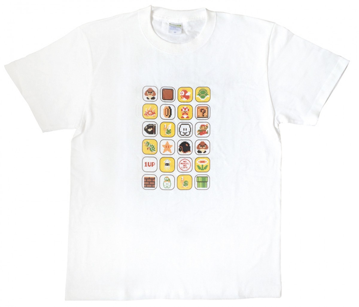 『スーパーマリオブラザーズ』カフェ、タワレコで開催　8bitマリオがラテアートに