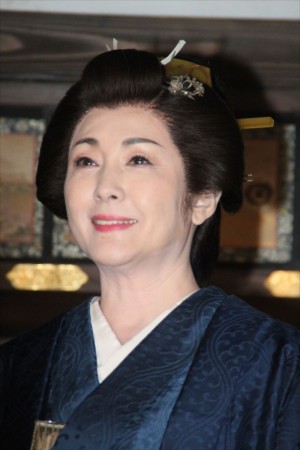 松坂慶子、『花燃ゆ』奥御殿編スタジオ取材会にて