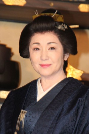松坂慶子、『花燃ゆ』奥御殿編スタジオ取材会にて