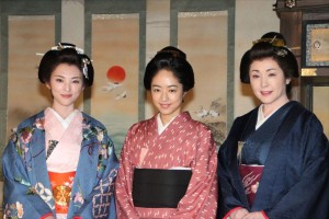 『花燃ゆ』奥御殿編スタジオ取材会の様子