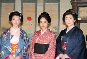 『花燃ゆ』奥御殿編スタジオ取材会の様子