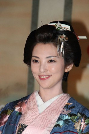 田中麗奈、『花燃ゆ』奥御殿編スタジオ取材会　20150611