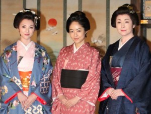 『花燃ゆ』奥御殿編スタジオ取材会の様子