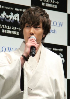 早乙女太一、連続ドラマW『ふたがしら』完成披露試写会にて