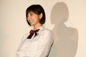 『リアル鬼ごっこ』完成披露試写会に出席した篠田麻里子