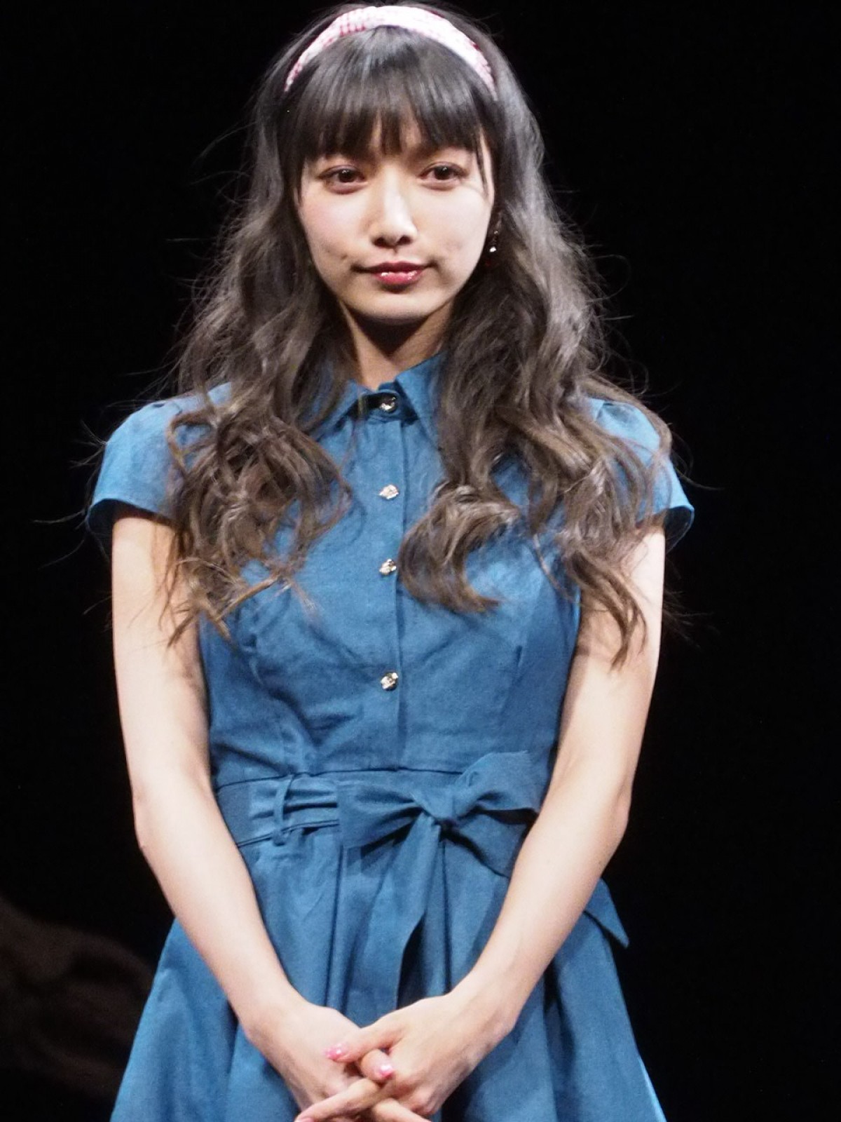 妊娠を報告した後藤真希