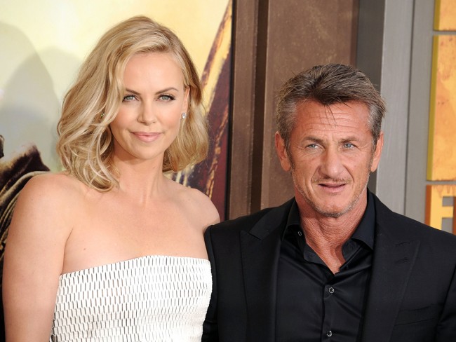 シャーリーズ・セロン、ショーン・ペン、Charlize Theron、Sean Penn、MAD MAX：FURY ROAD Premiere、Los Angeles、May 7、2015