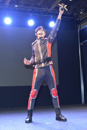 高橋健介、『ウルトラマンX』製作発表会にて